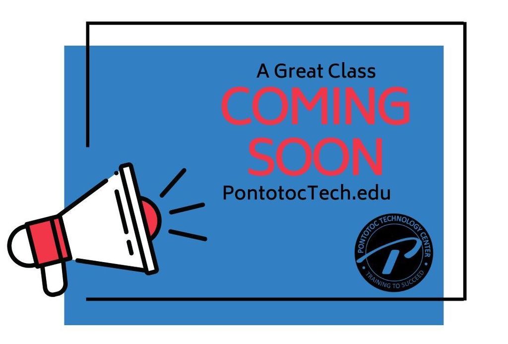 Image that says A great class coming soon
